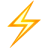 Lightning-fast unlimited downloads icon